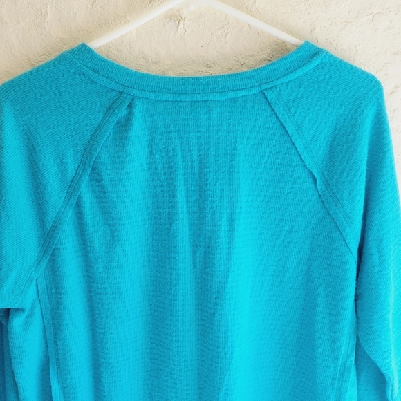 Wildfox Haley Brushed Sweater in Peacock Teal Super Soft Medium - Picture 11 of 11